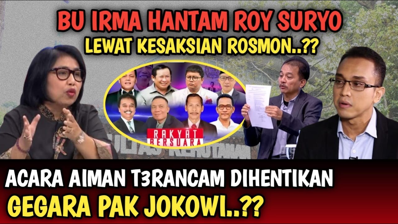 KERASS,,, BU IRMA H4NTAM ROY SURYO SOAL 