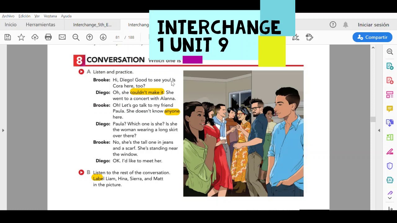 Interchange 1 Unit 9 Part 2