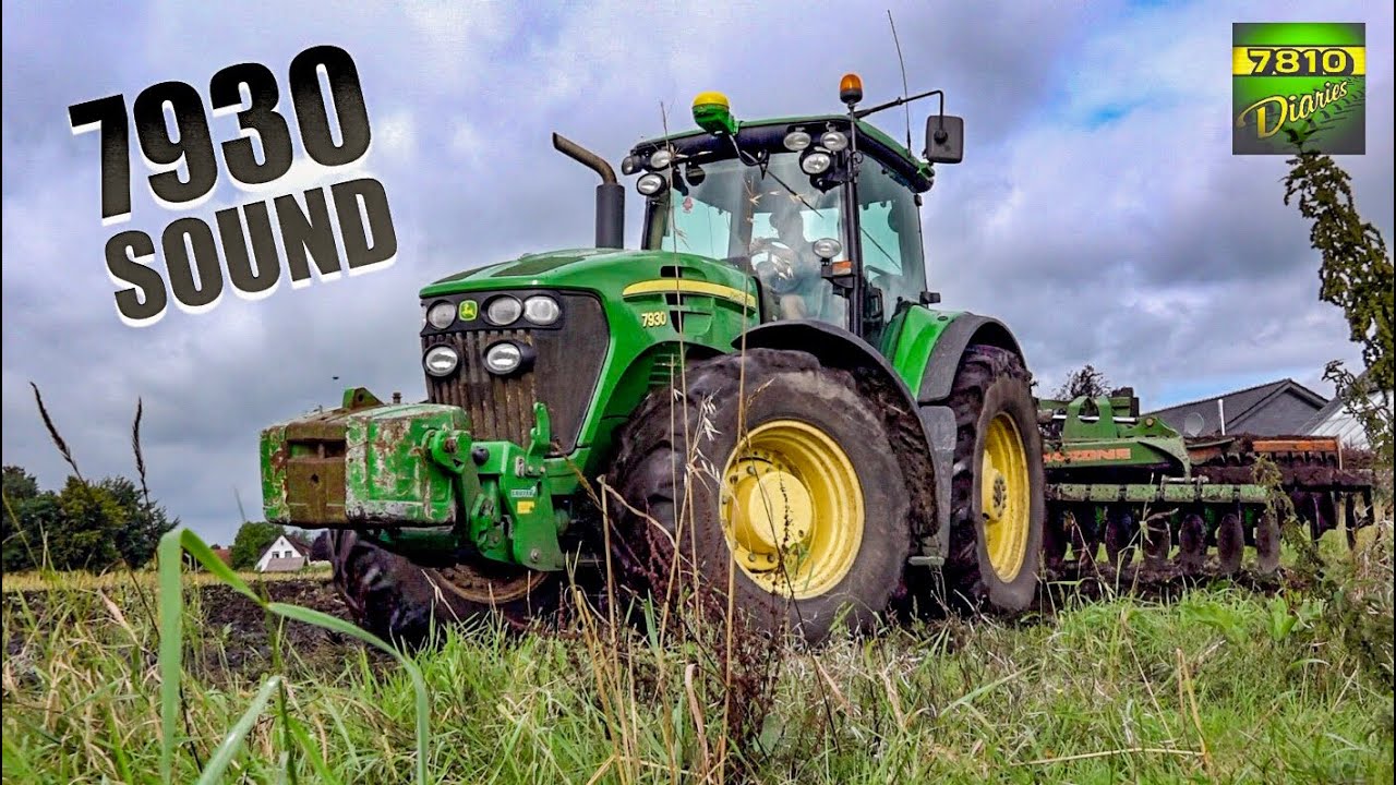 John Deere 7930 + Catros - pure SOUND (60FPS)