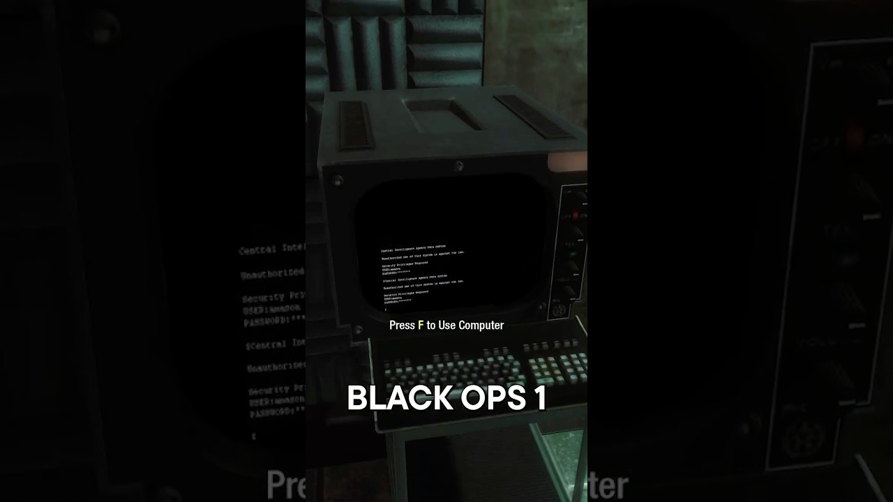 ВСЕ СЕКРЕТНЫЕ КОМАНДЫ ТЕРМИНАЛА BLACK OPS 1!!