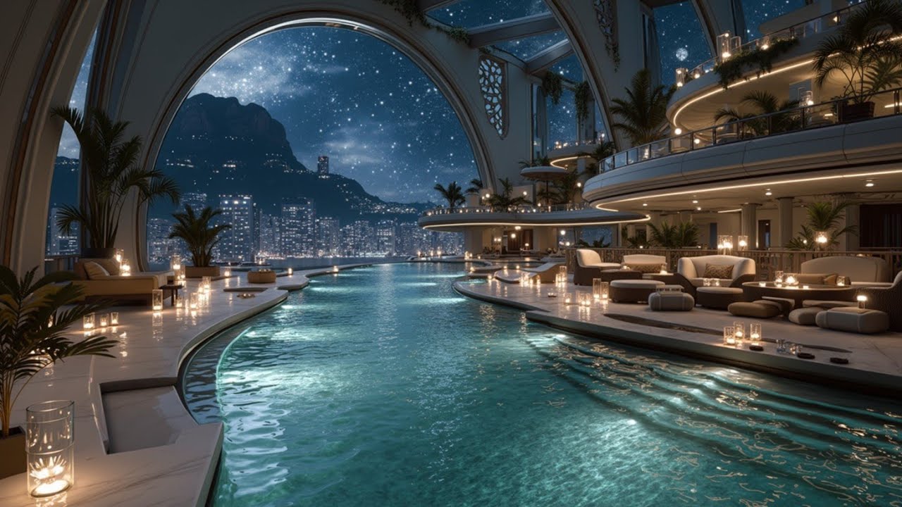 Luxury Space Beats ~ Deep House Urban Skyline Vibe ~ Elegant Lounge Music for Relax