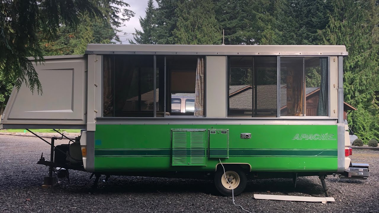 | Our first pop-up camper | 1978 Apache Ramada | How to’s | Tutorials | Step by Step |