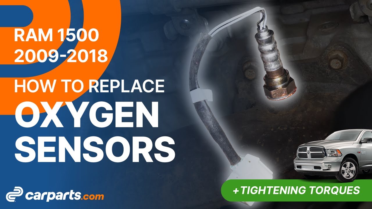 How to replace the Oxygen sensors 2009-2018 Dodge RAM 1500 ⚡