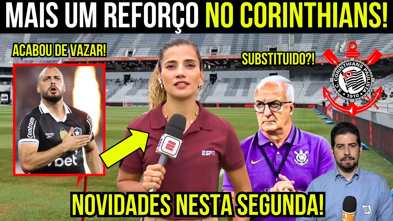 VAZOU! AGORA DIRETO DO CT DO TIMÃO E AINDA TENTA FECHAR MAIS UM REFORÇO NO ATAQUE NESSA SEGUNDA!