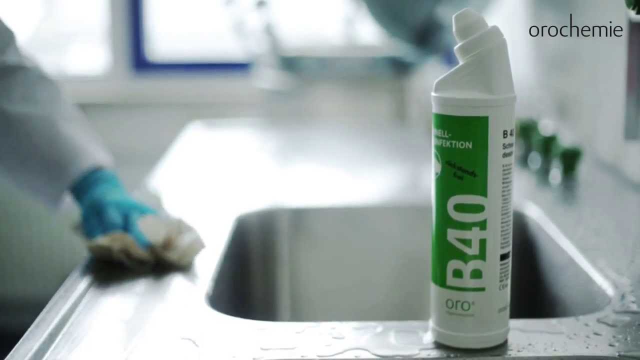 orochemie  - Anwendungsvideo: Alkoholische Schnelldesinfektion