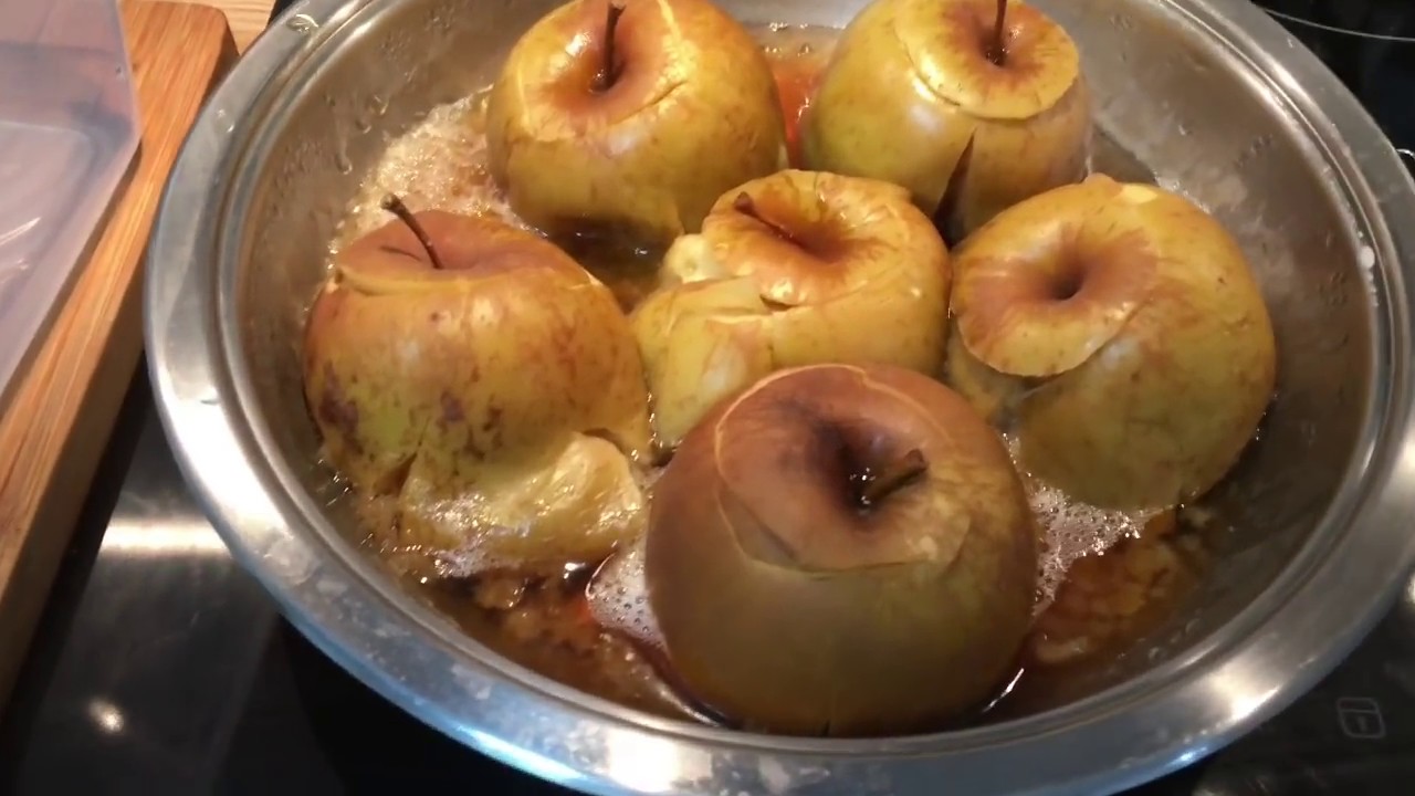 Manzanas asadas en sartén | Receta en AMC