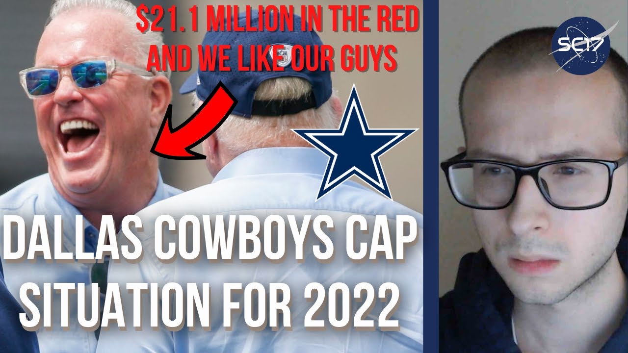 Dallas Cowboys Cap Space Situation For 2022 | It's Not As Bad As You Think!