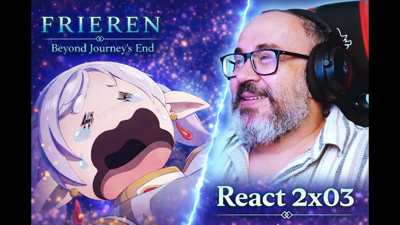 A BIRRA DA FRIEREN!! Um encontro foi marcado! Fer ♥ Stark //  Frieren T2 Ep 2 React