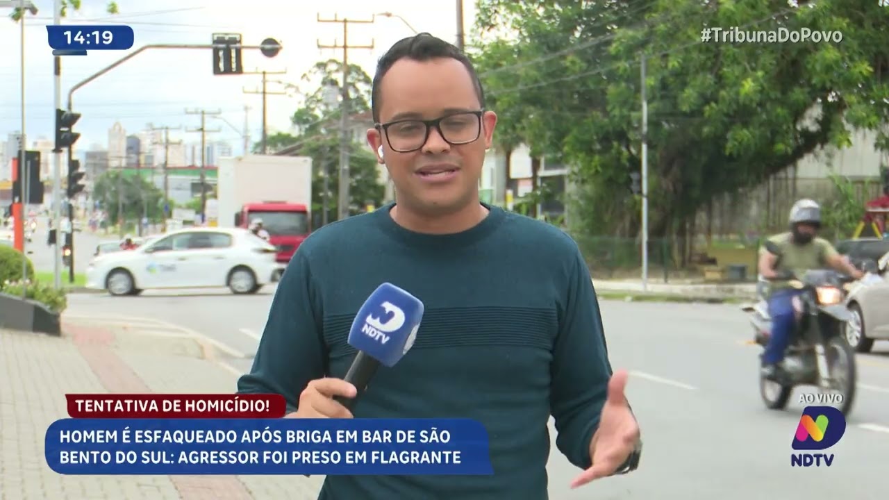 Homem é esfaqueado após briga em bar de São Bento do Sul