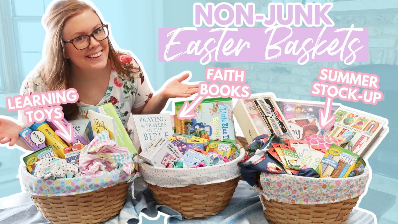 Non-Candy (& Non-JUNK) Easter Basket Gifts ✝️ | HIGH QUALITY EASTER BASKET GIFT IDEAS 2023