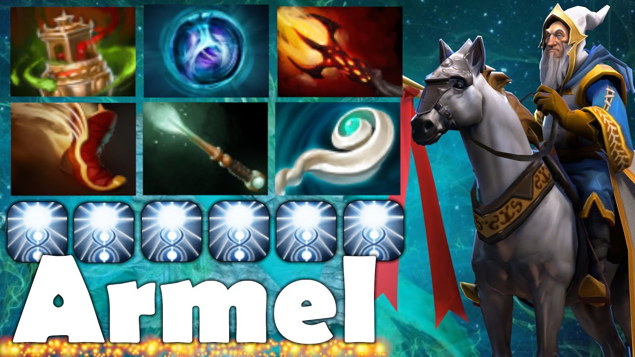 Armel Keeper of the Light Dota 2 Pro Gameplay -  NoobSupport13