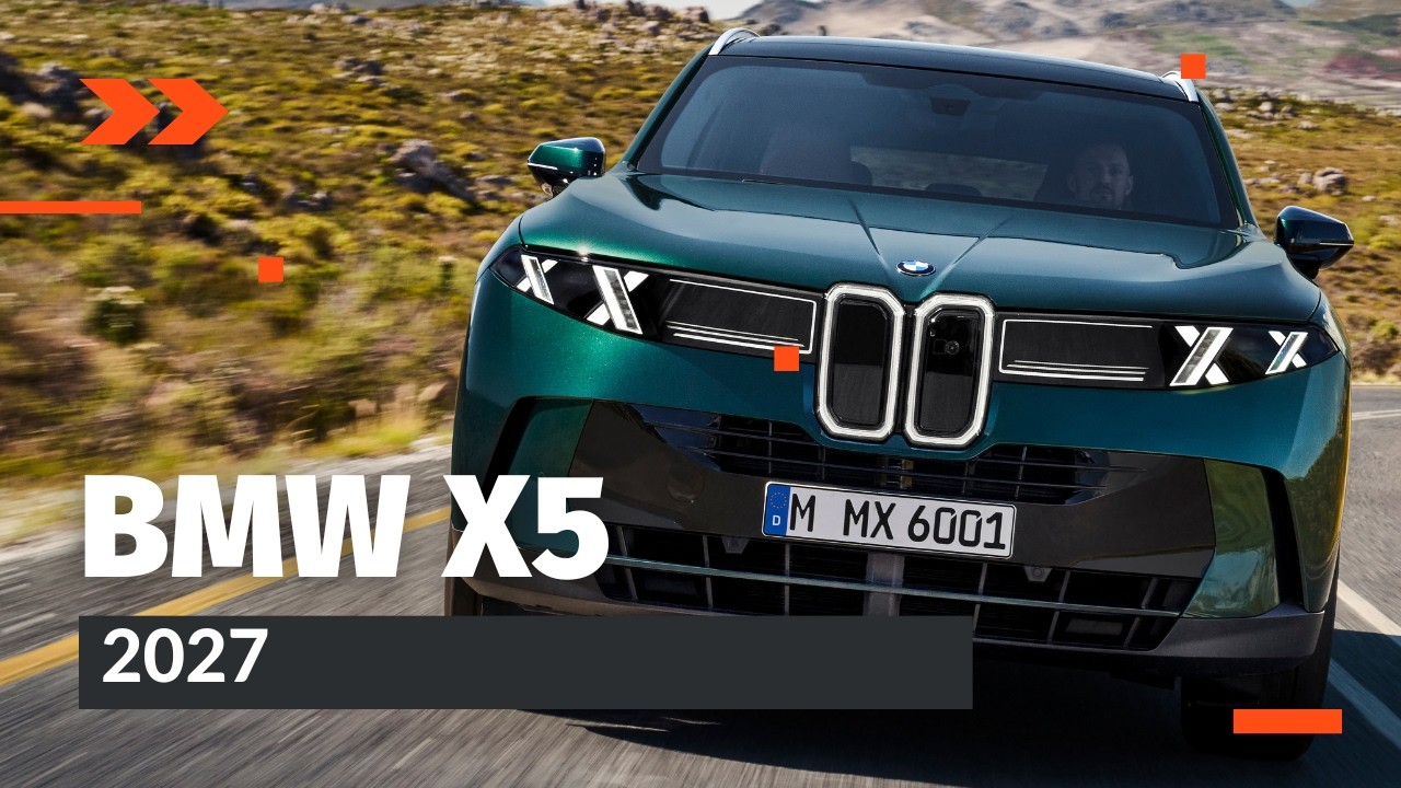 Новый BMW X5 2027: первый взгляд на бензиновую, дизельную, гибридную и электрическую версии
