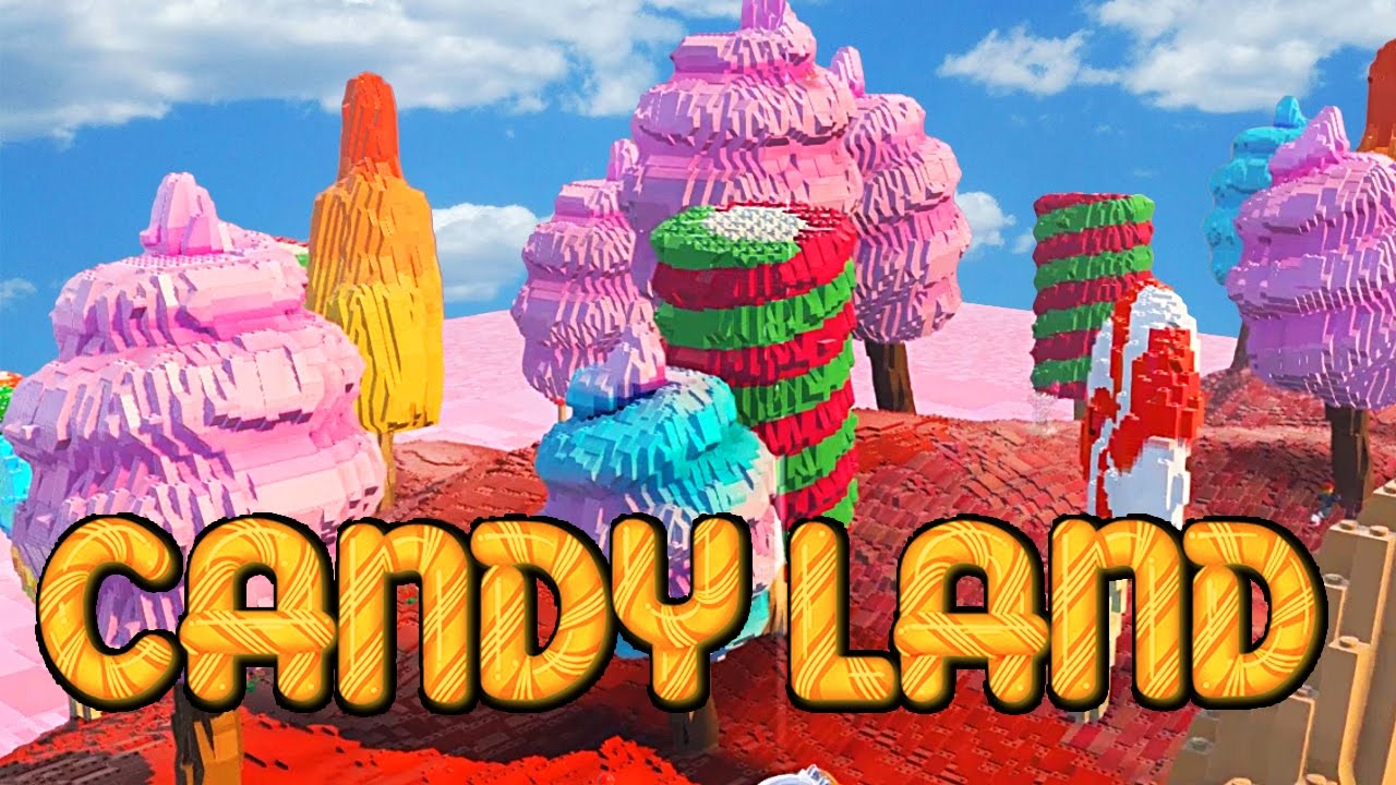 LEGO CANDY LAND! - LEGO Worlds 1.0 Gameplay