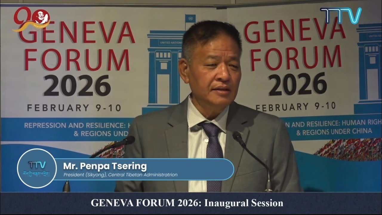 SIKYONG PENPA TSERING IS GREAT TIBETAN POLITICAL LEADER 