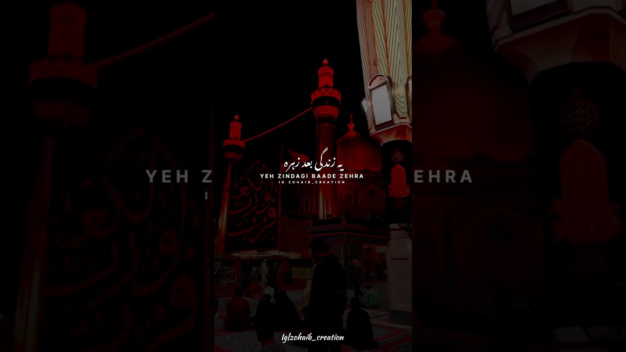 19 Ramzan Shabe Zarbat Maula Aliع  #shabezarbat #maulaali #status