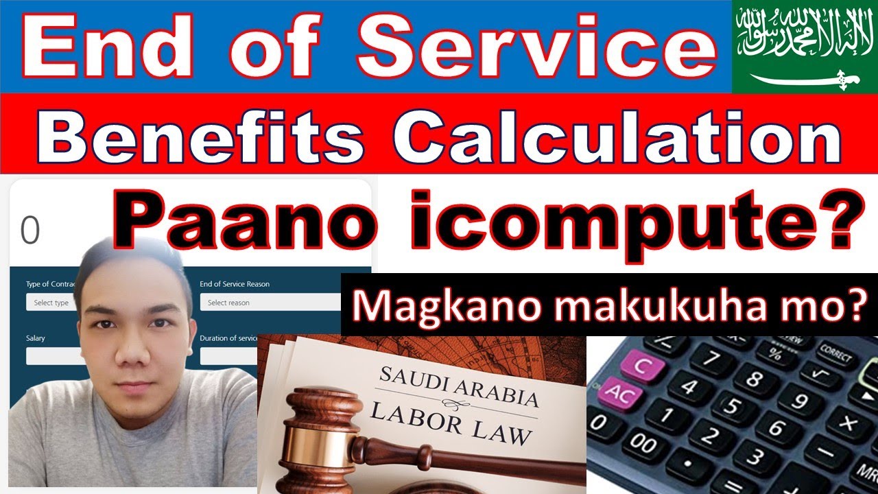 End of Service Benefits Calculation sa Saudi Arabia | Paano i compute? Saudi Labor Law