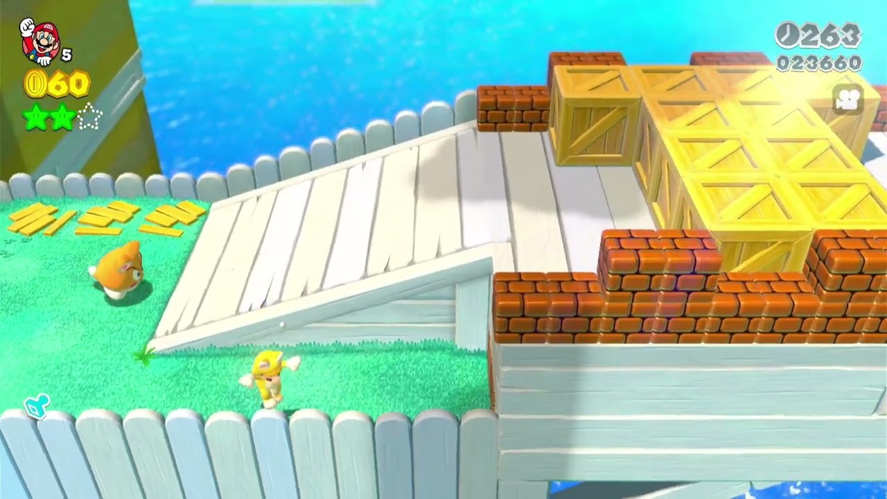 Super Mario 3D World  - Level 1-1 - Der Superglockenhügel