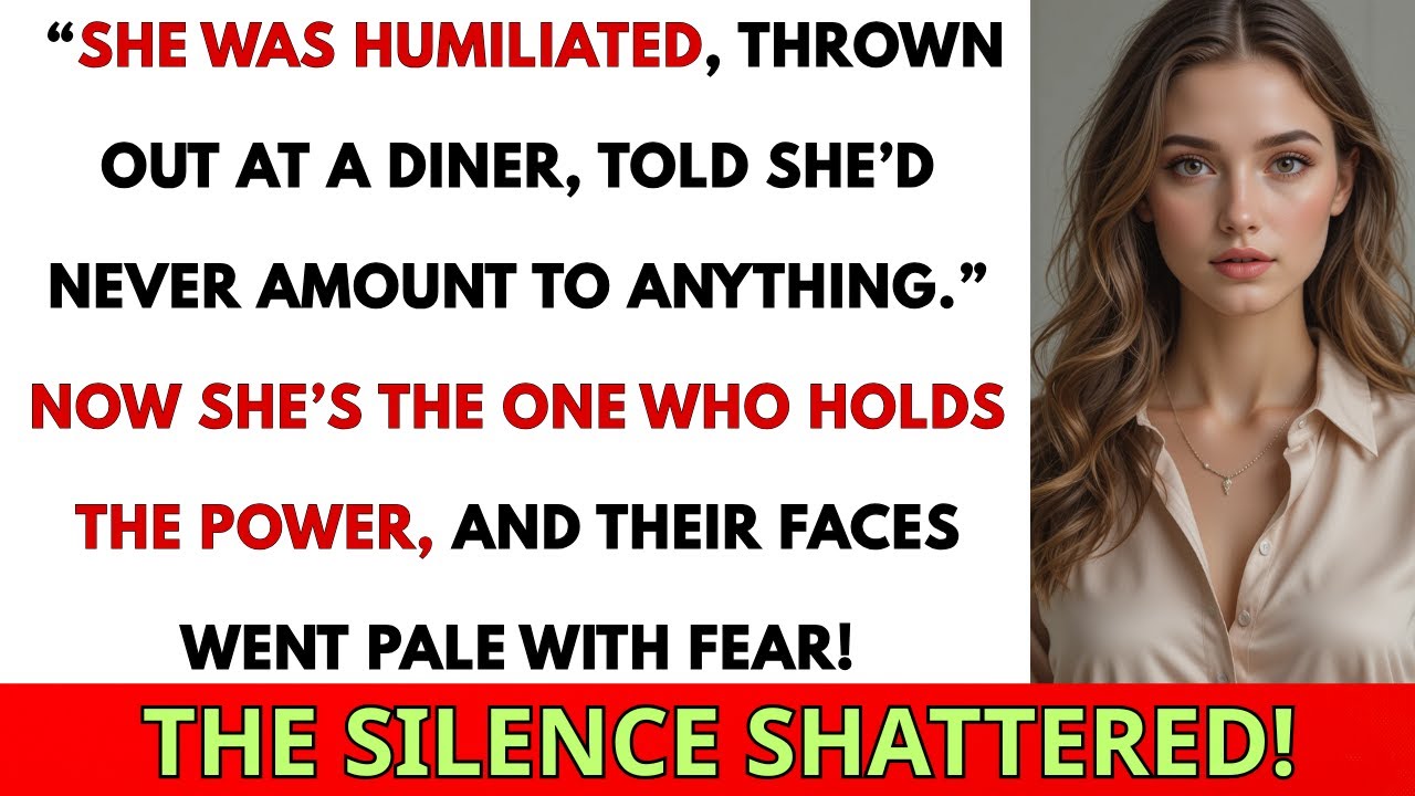 Family Abandoned Me at 17 in a Diner, I Returned at Reunion... They Begged!