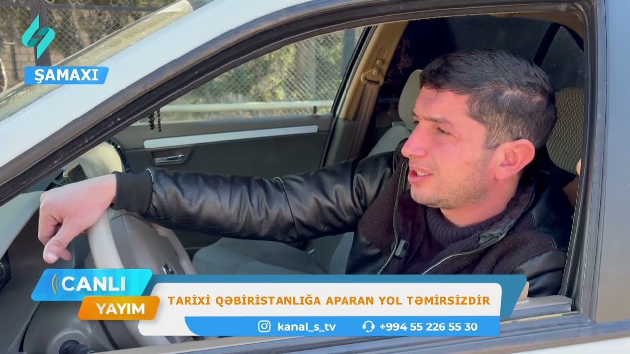 Tarixi qəbiristanlığa aparan yol təmirsizdir | Canlı Yayım