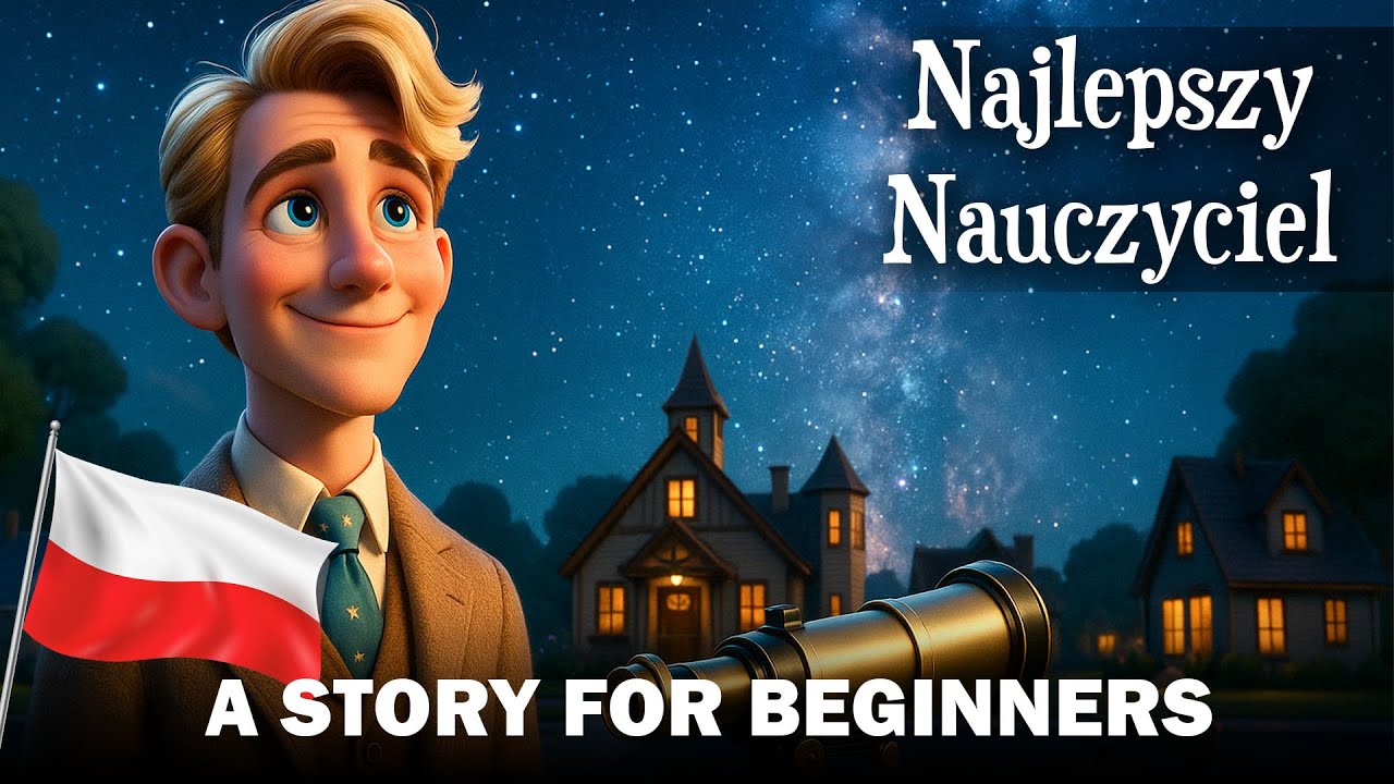 LEARN POLISH Easily with Short Story - Favorite teacher