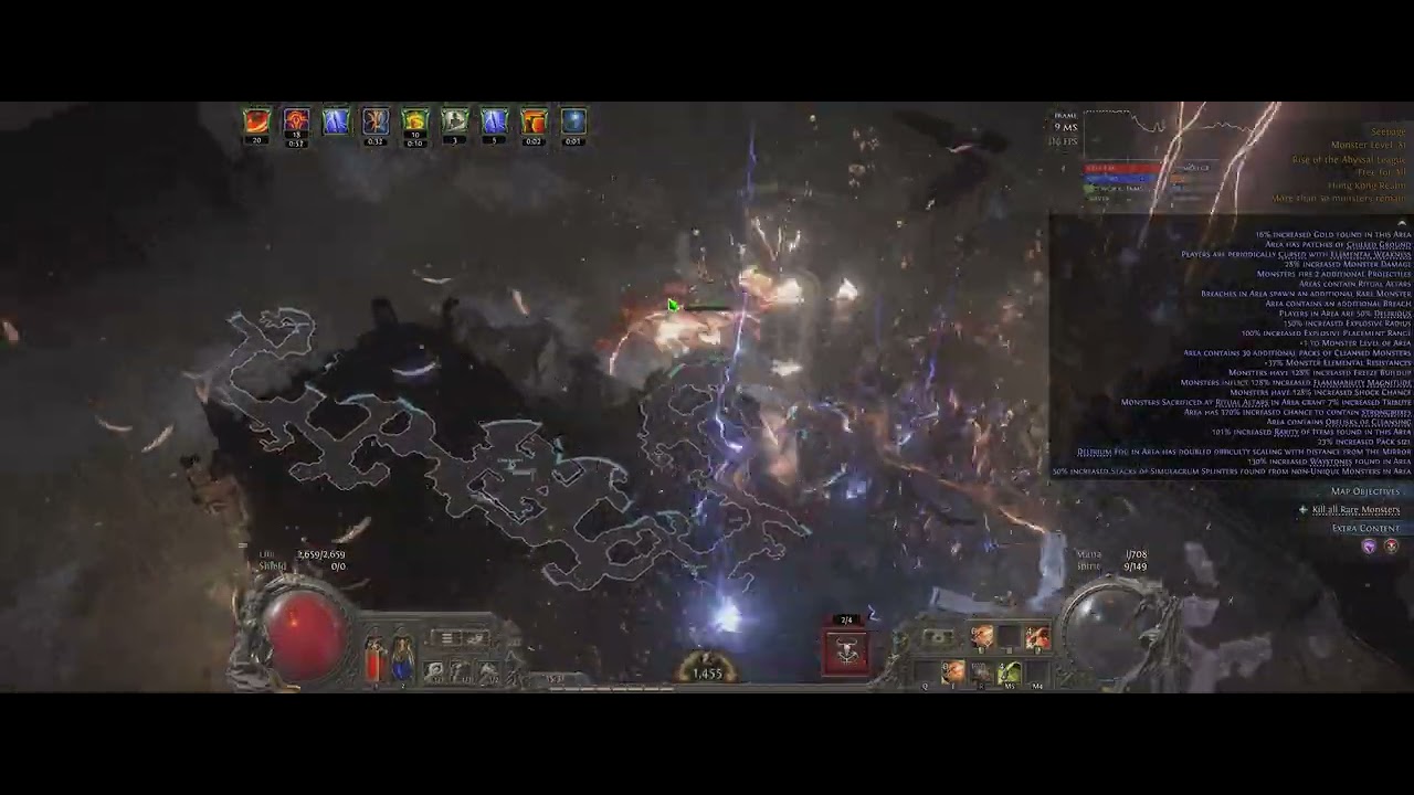 Deadeye Explosive Shot Mapping - POE2 0.3
