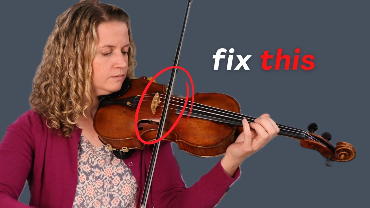 Why Your Tone Sounds Bad on the Violin (and how to fix it)