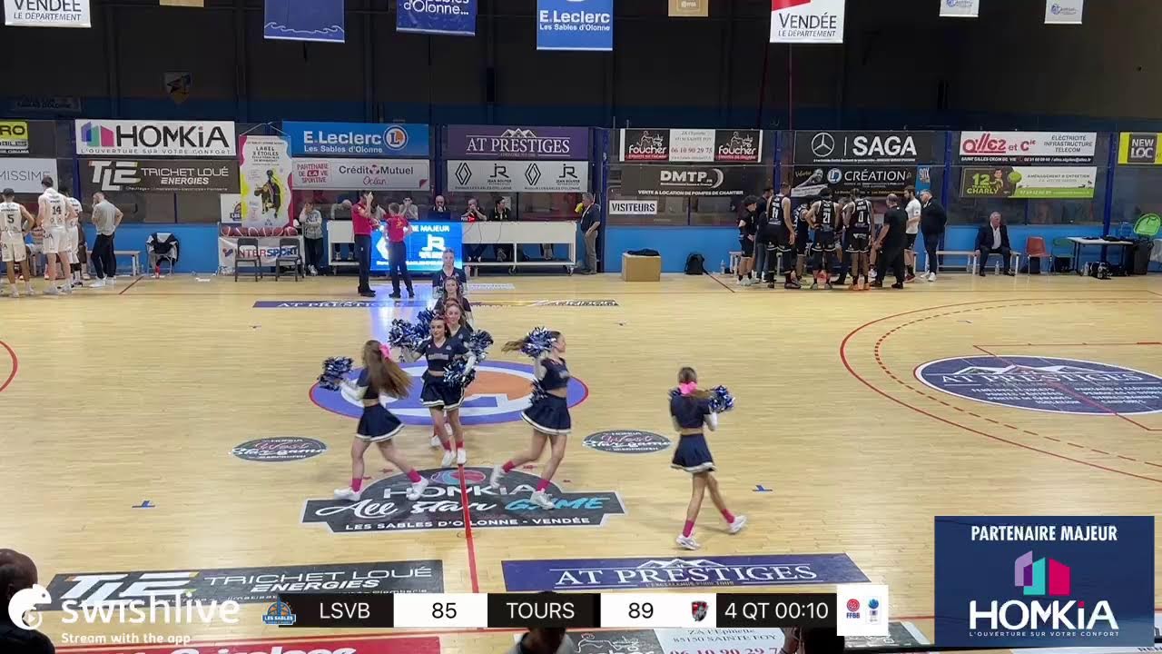 Championnat de france NM1 : 
LSVB VS TOURS