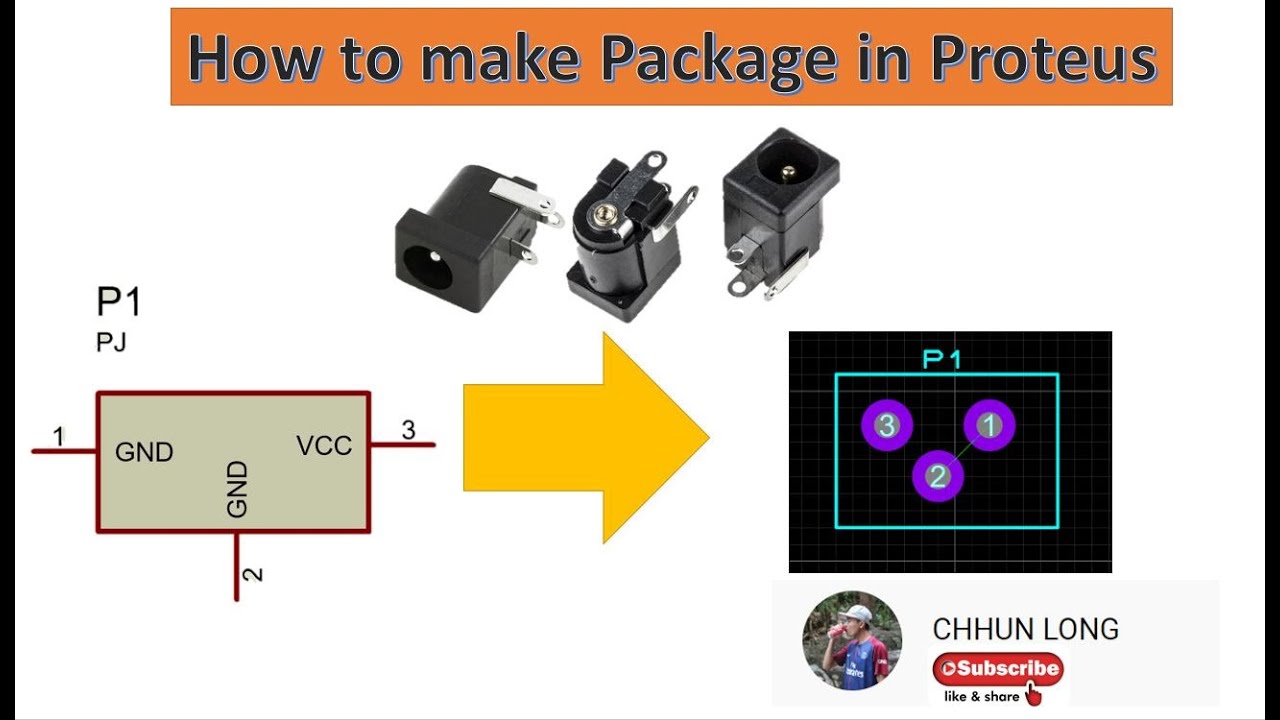 How to make Package in Proteus