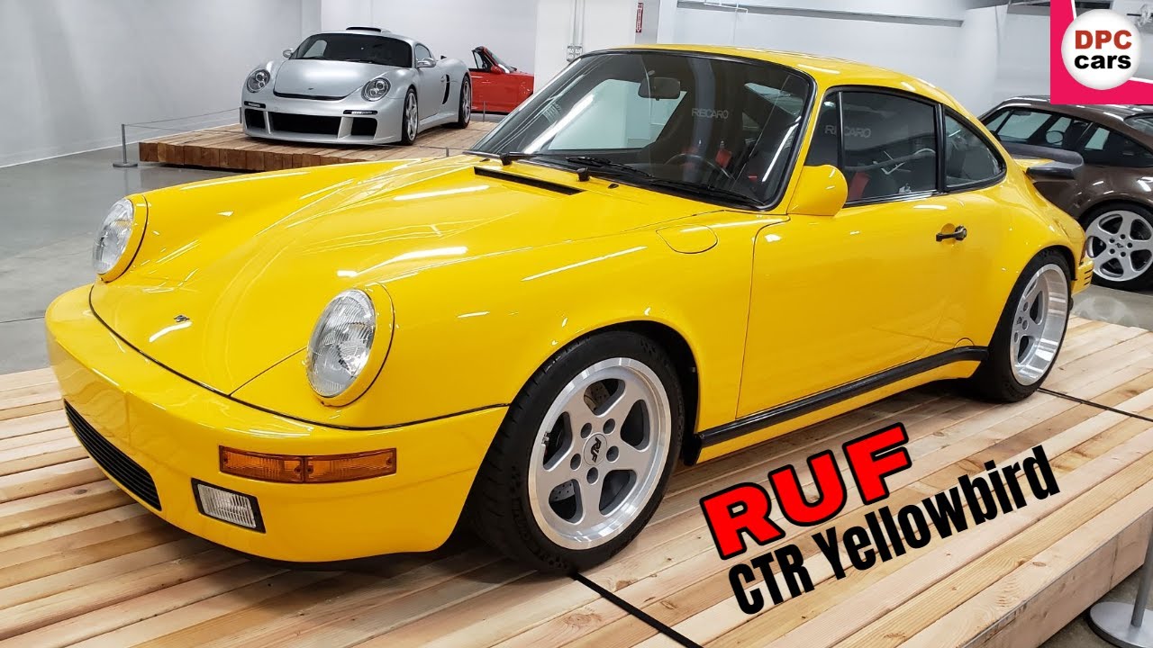 RUF CTR Yellowbird at the Petersen Automotive Museum
