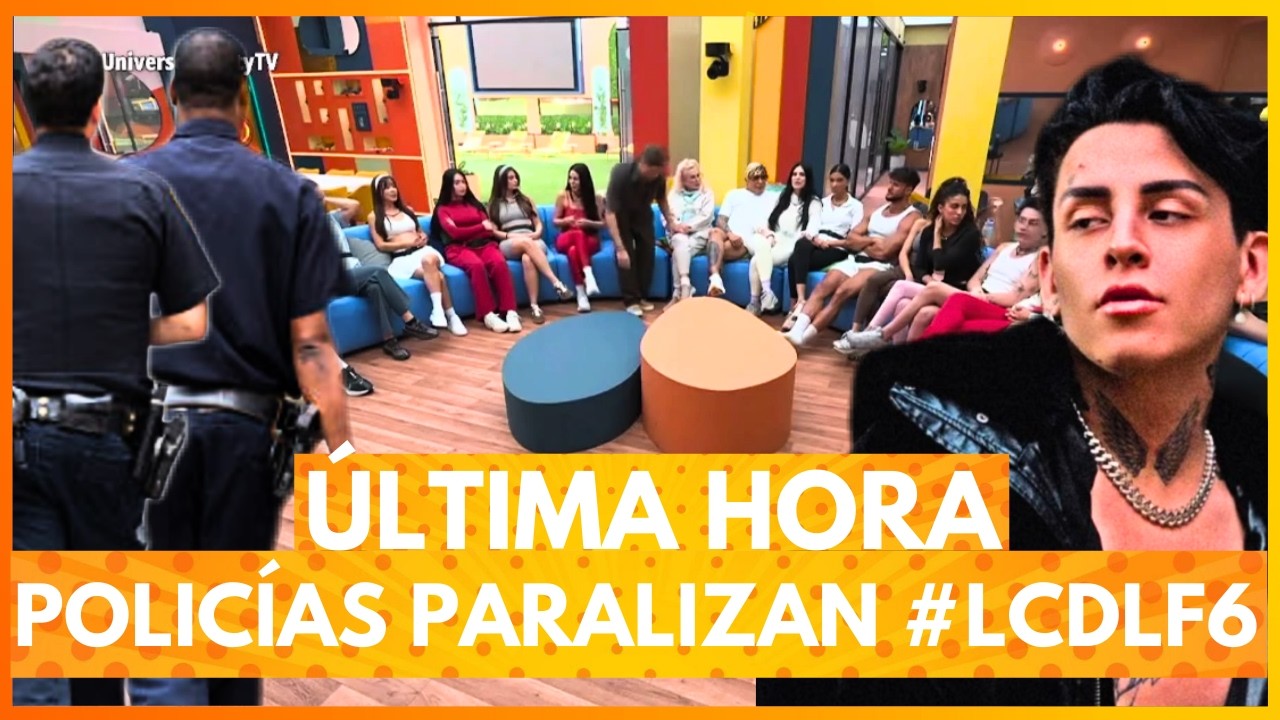 LA POLICÍA PARALIZA TODO EN LCDLF KUNNO Y UNA FAMOSA asustados