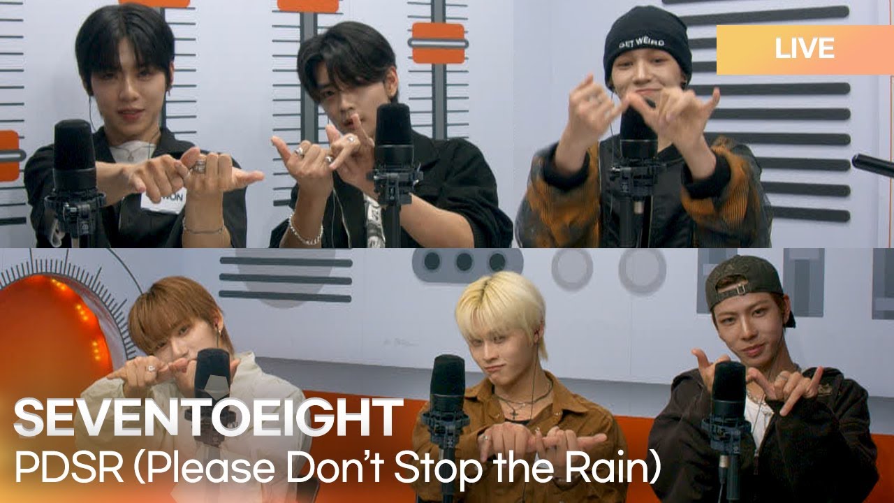 SEVENTOEIGHT (세븐투에잇) - PDSR (Please Don&rsquo;t Stop the Rain) | K-Pop Live Session | Radio&rsquo;n Us