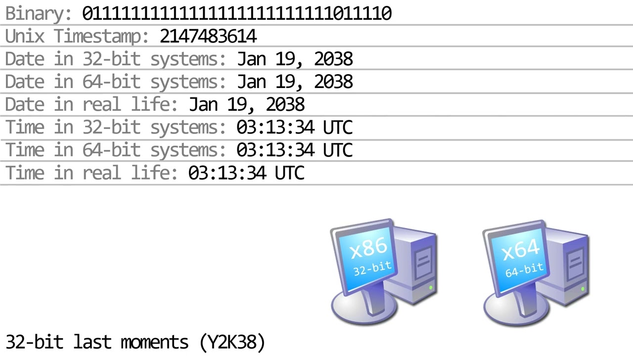 Y2K38 - (32-bit last momments)