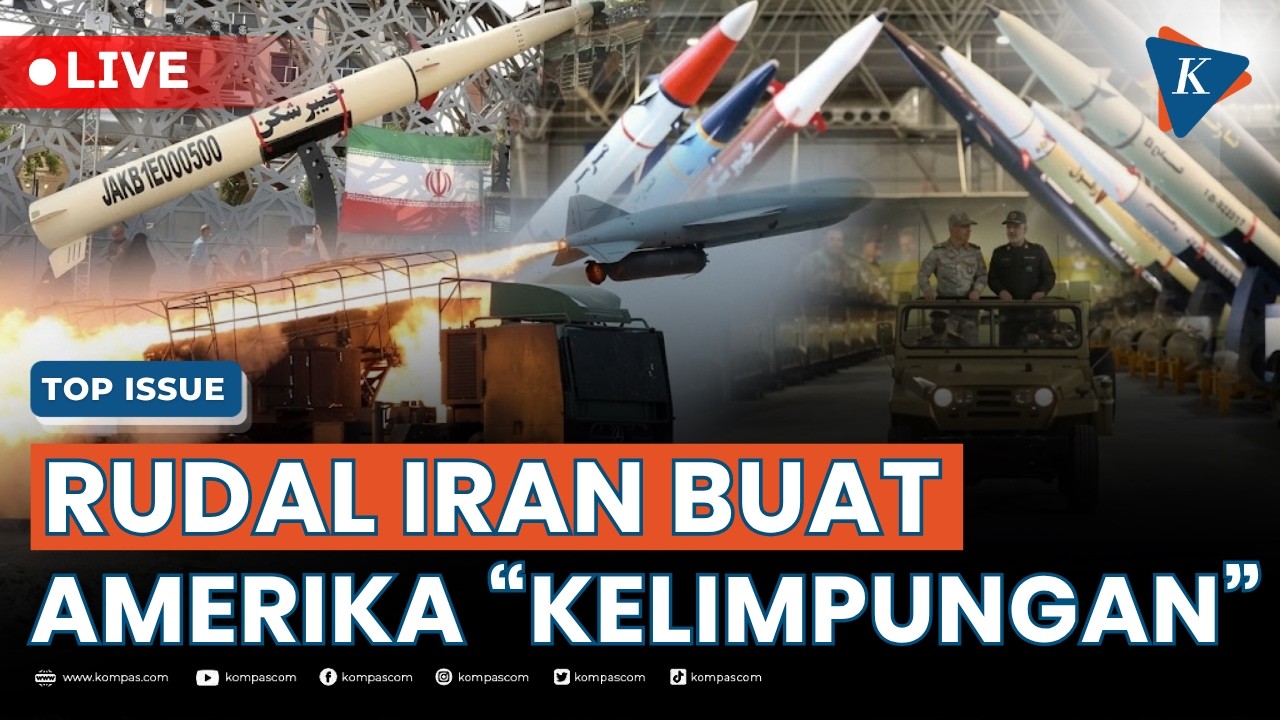 [LIVE] - Rudal Iran Kian Presisi, Militer AS di Timur Tengah Jadi Korban