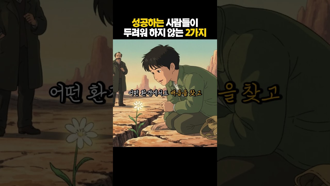 성공하는 사람들이 두려워하지 않는 2가지 #니체 #위버멘쉬 #동기부여