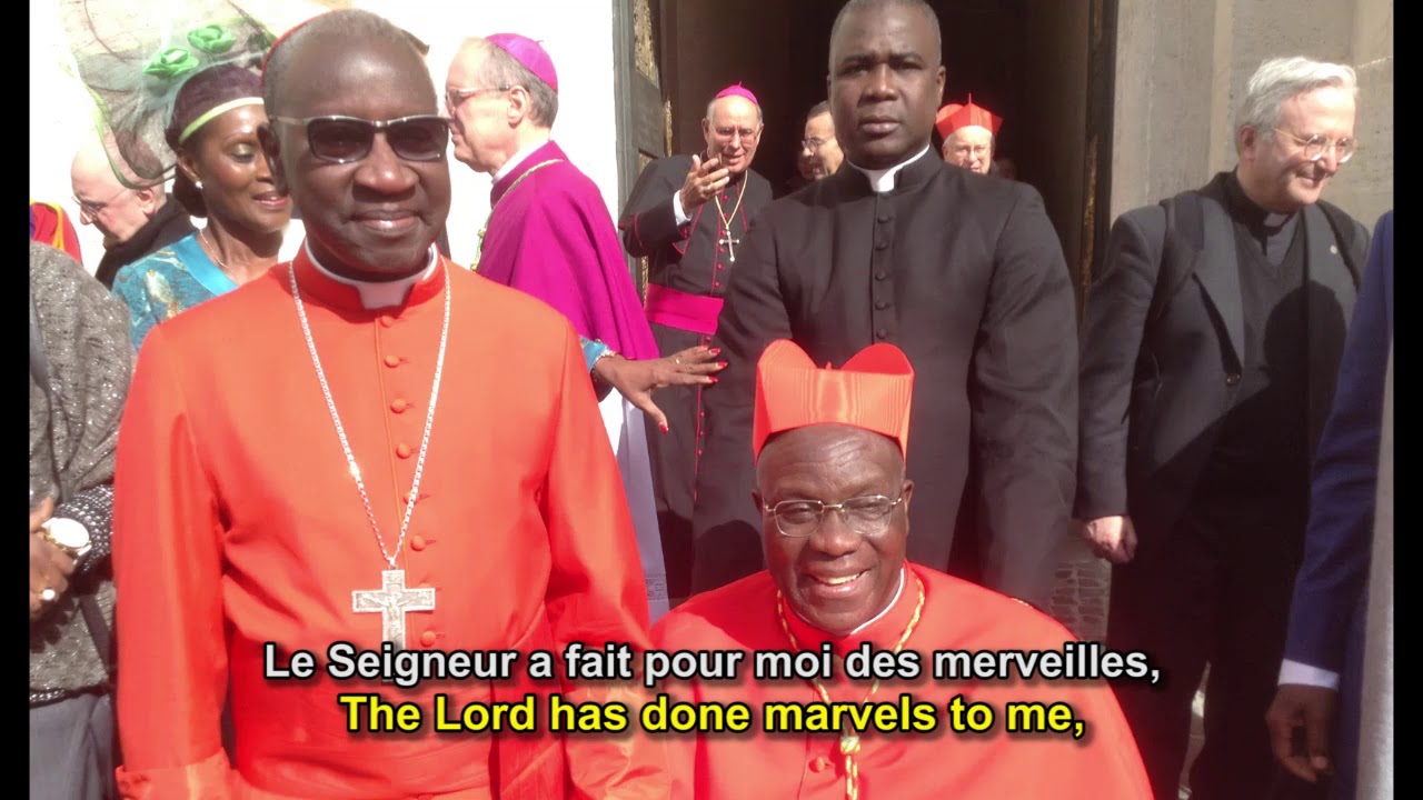 Le Seigneur a fait pour moi des merveilles (interprété par la chantre Florence Kouamé)