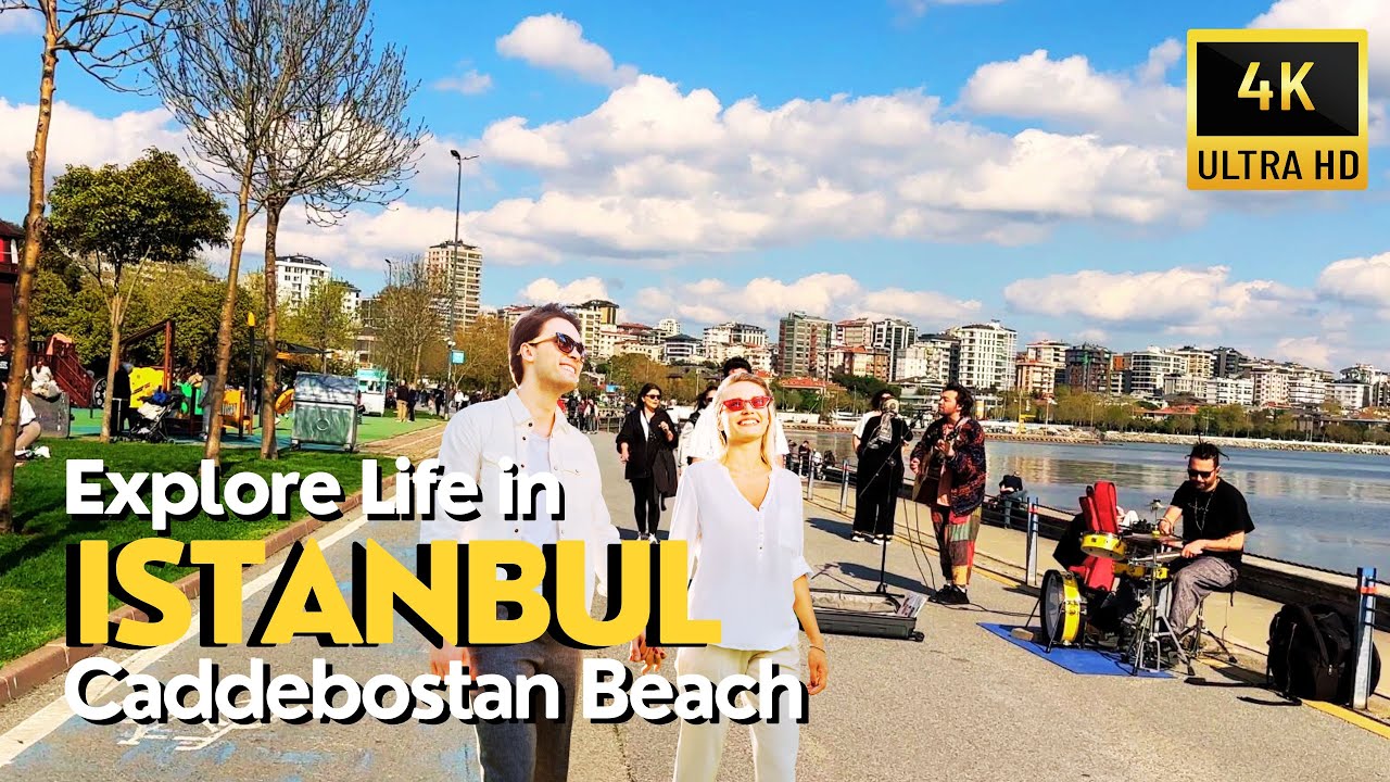 Turkey🇹🇷Istanbul 4K Walking Tour 2025 Must See Caddebostan Bagdat St. | How People Chill in Istanbul