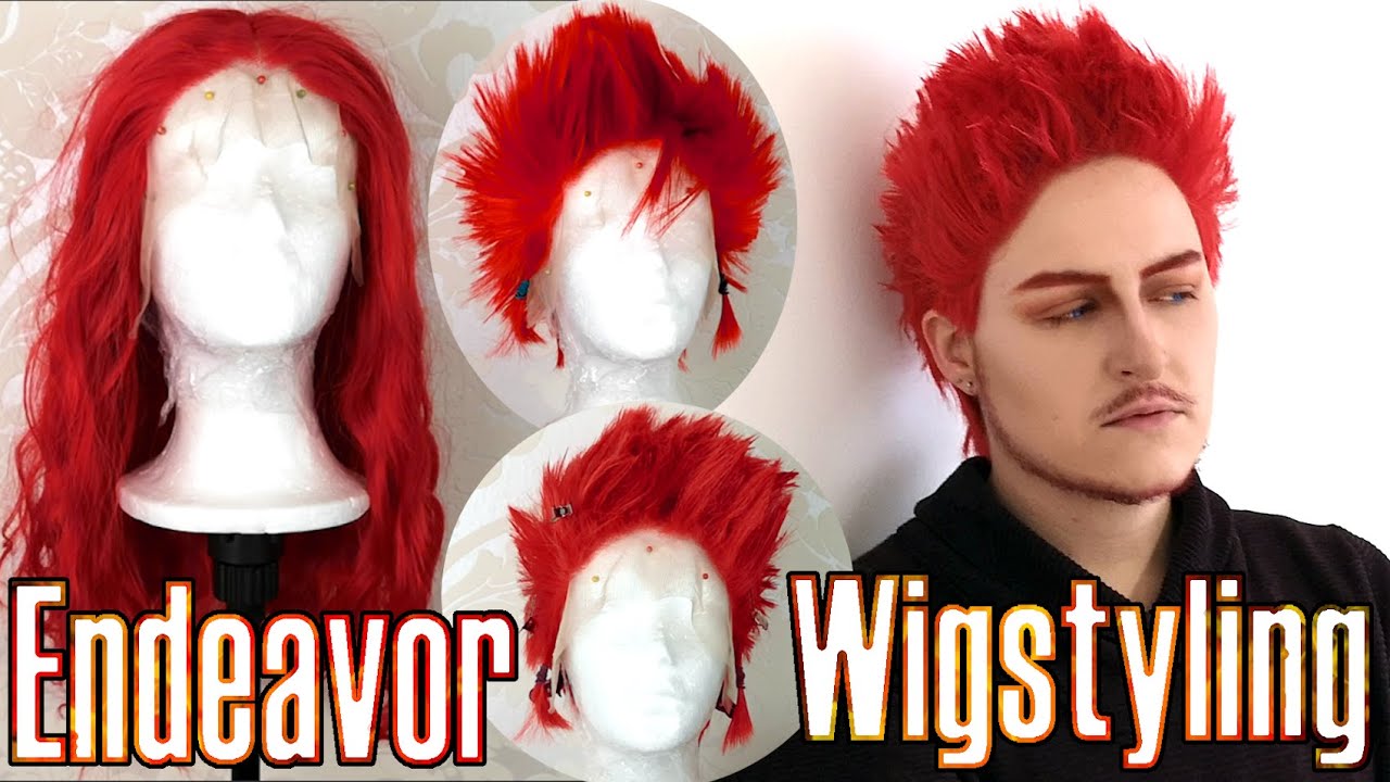 Wigstyling Tutorial Endeavor/Enji Todoroki