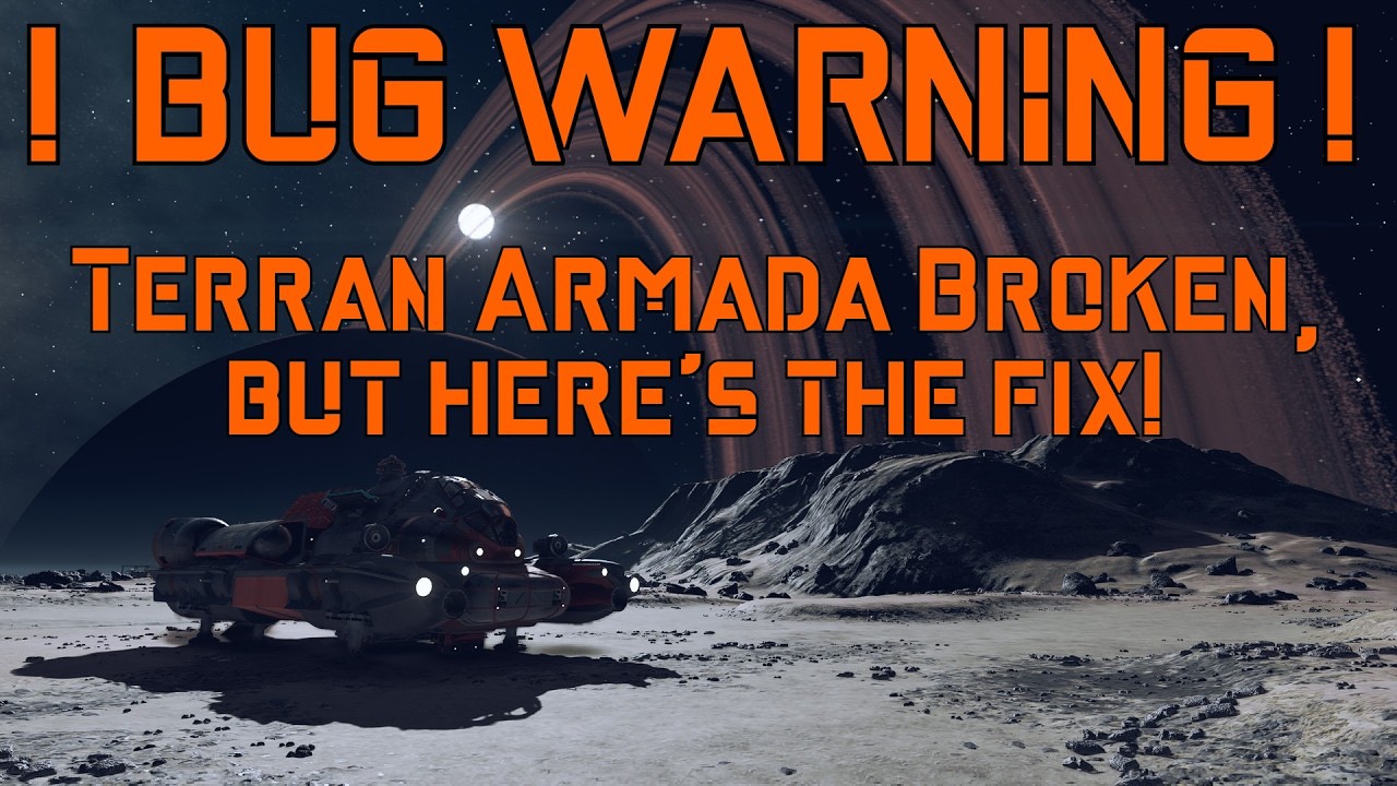 Starfield Bug Warning 8: Terran Armada Broken