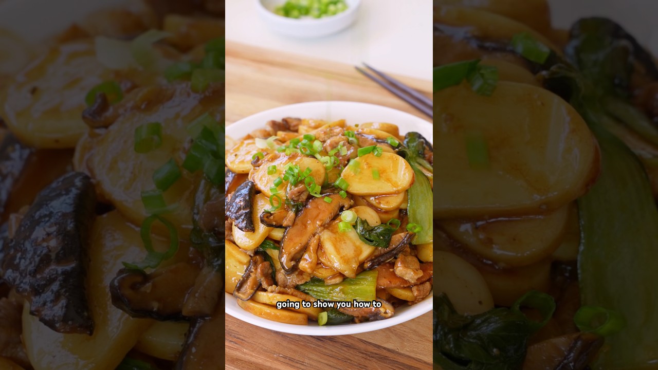 Day 10/12 of Lunar New Year Series - SHANGHAI STIR-FRIED RICE CAKES