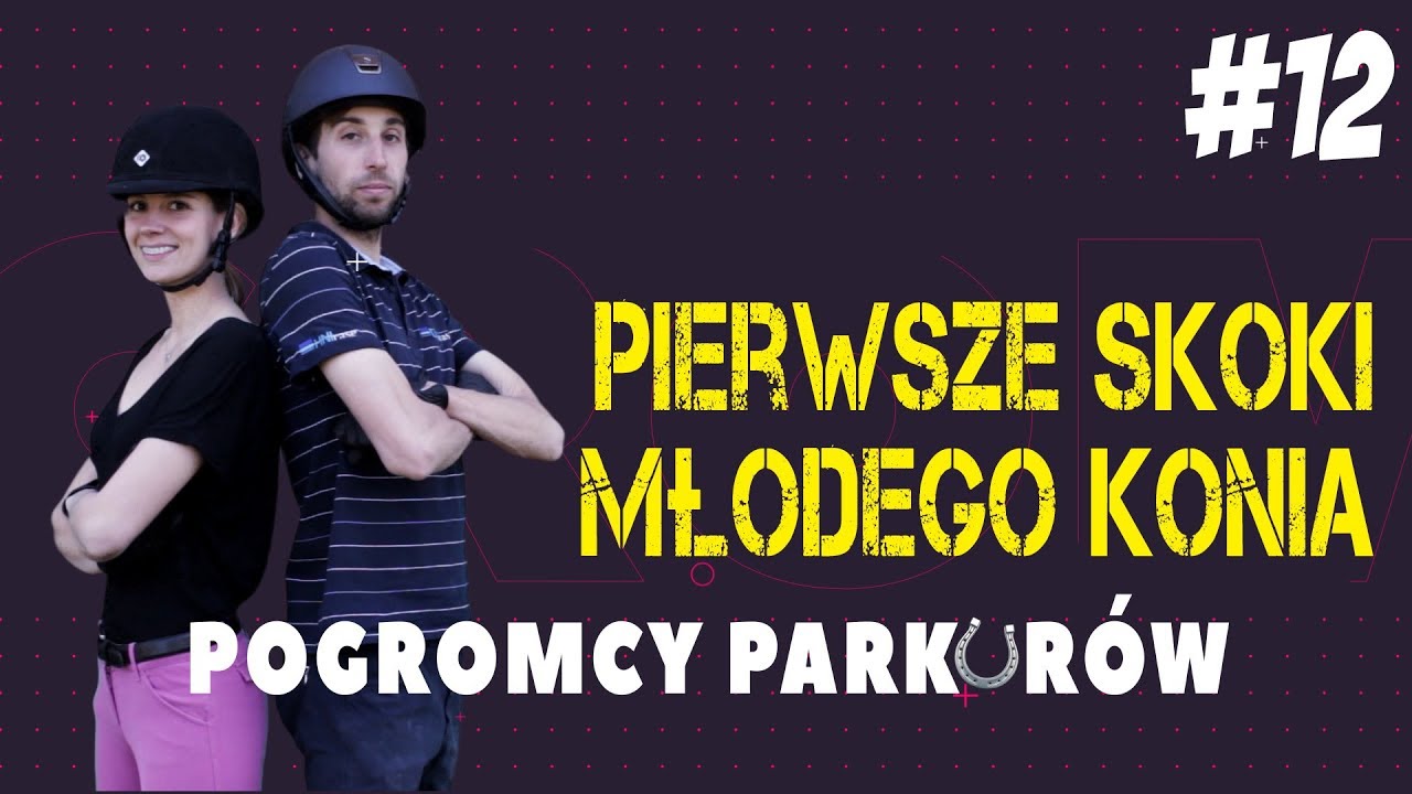 Pogromcy Parkurów - #12 - Pierwszy trening skokowy młodego konia