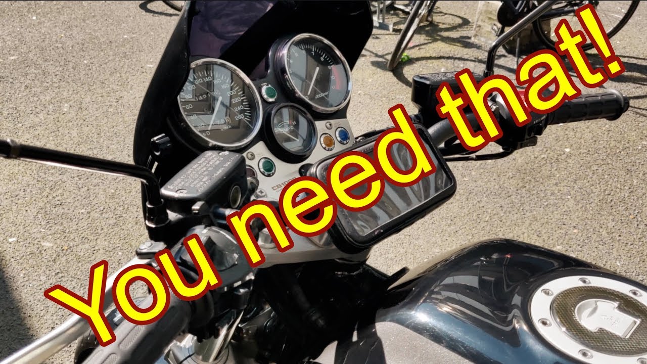 Motorcycle cell Phone Mount | Holder DIY | GoPro Mounts