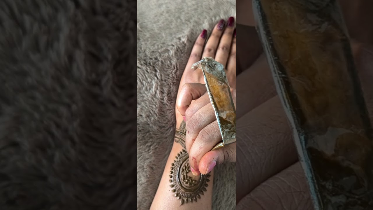 Trending henna 🌿 #viralvideo #hennadisign #viral #simplehenna 