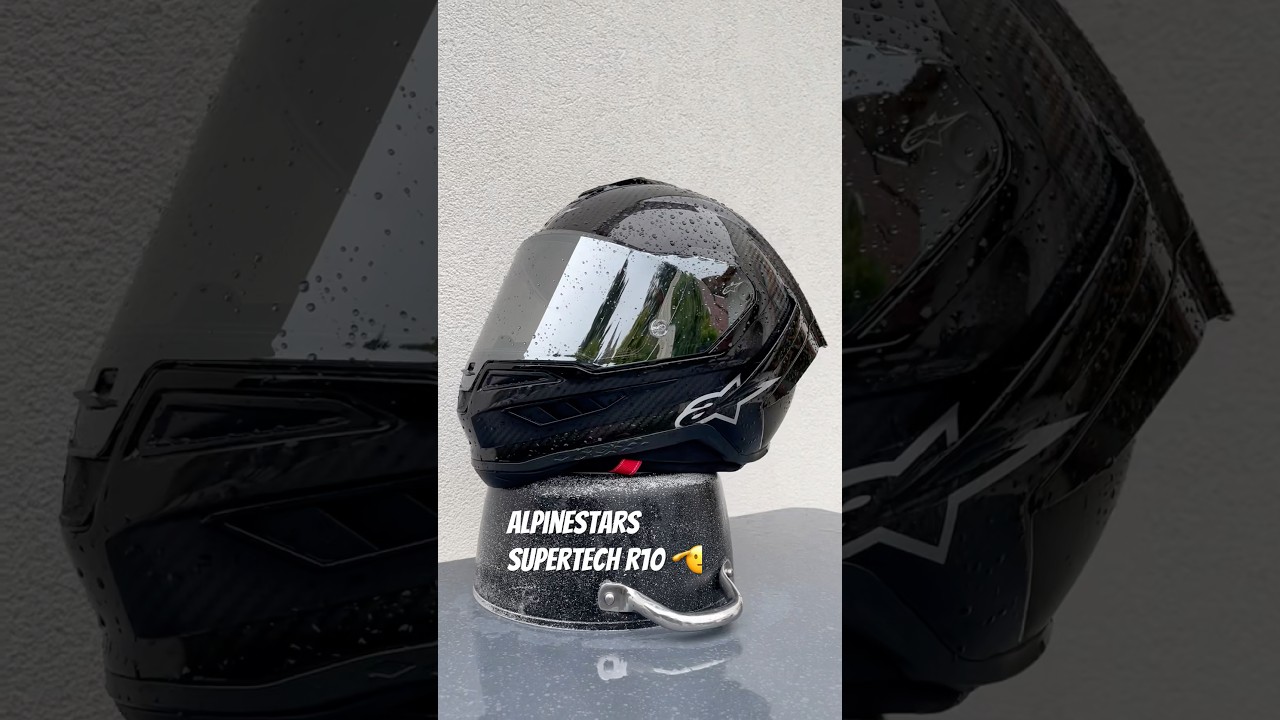Alpinestars Supertech R10 #supertech #r10 #alpinestars #helmets #visor #yamahar9