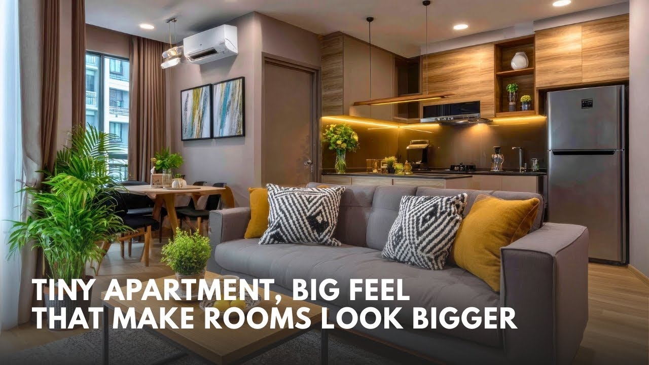 Tiny Apartment Decor Ideas That Instantly Make Your Space Look Bigger