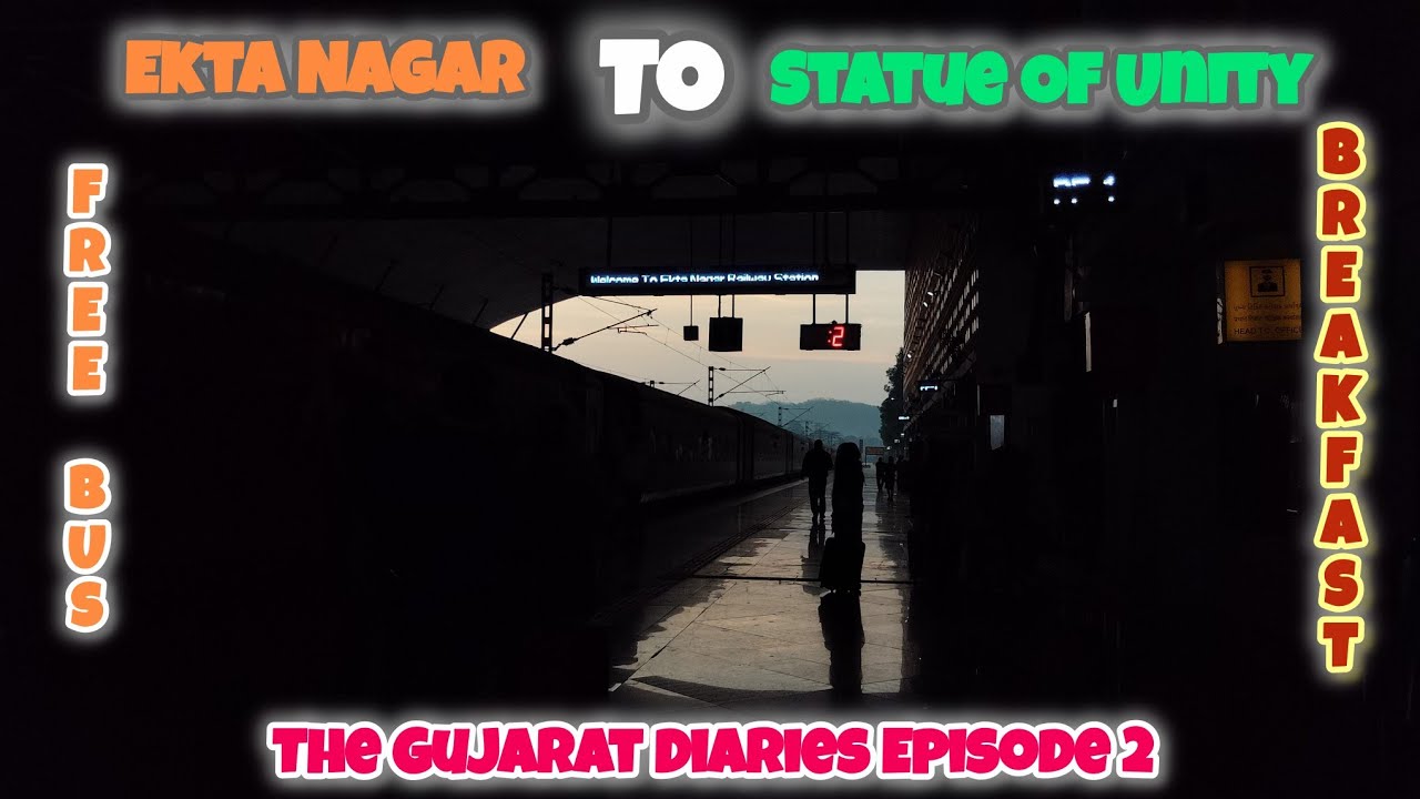 Ekta Nagar to Statue of Unity: Free Bus & Room Stay | The Gujarat Diaries - Episode 2 | धमाल मस्ती!