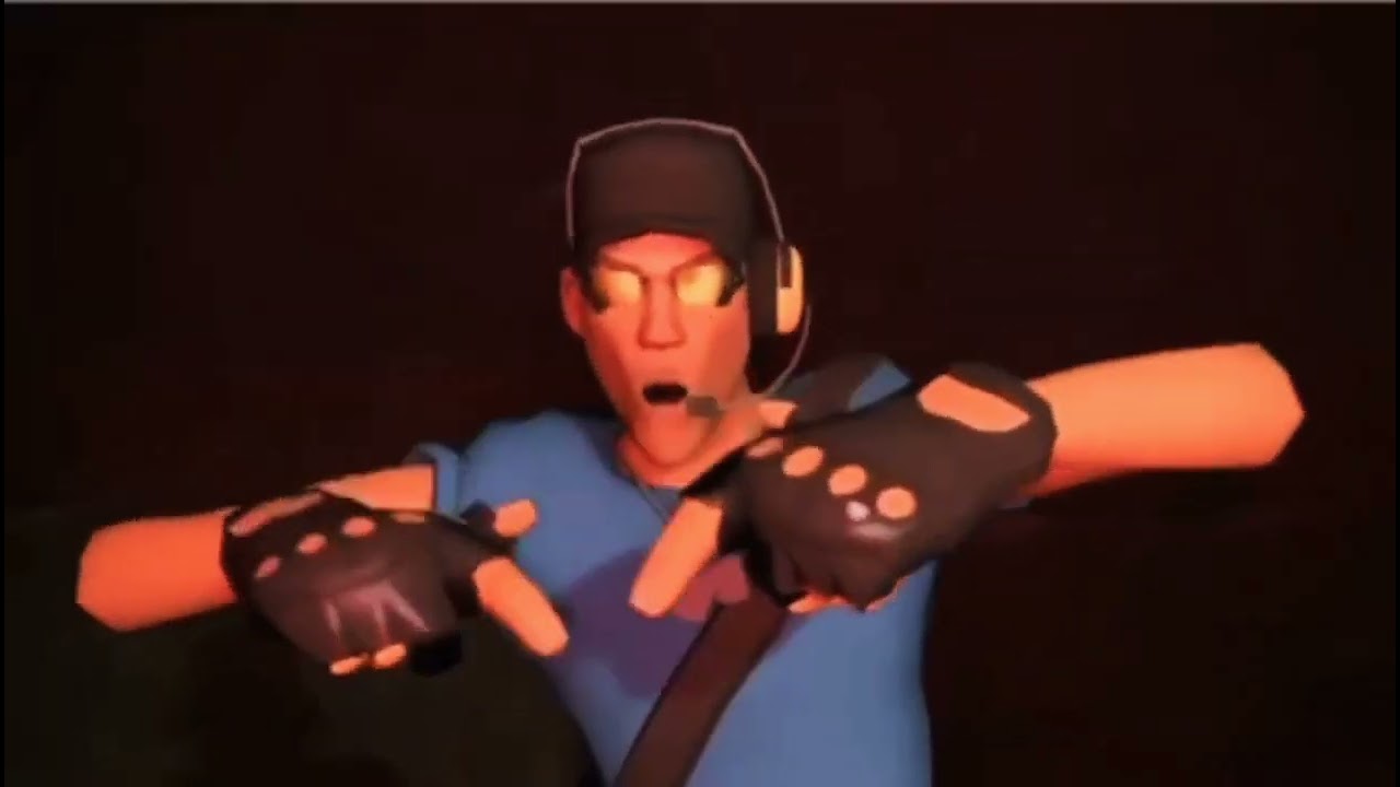 Scout tf2 edit (Message from the stars - sped up)