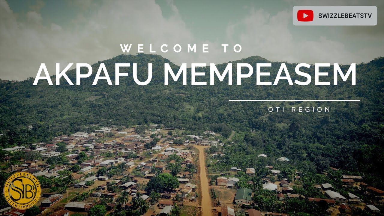 Breathtaking Drone Views of Akpafu Mempeasem | Oti Region, Ghana