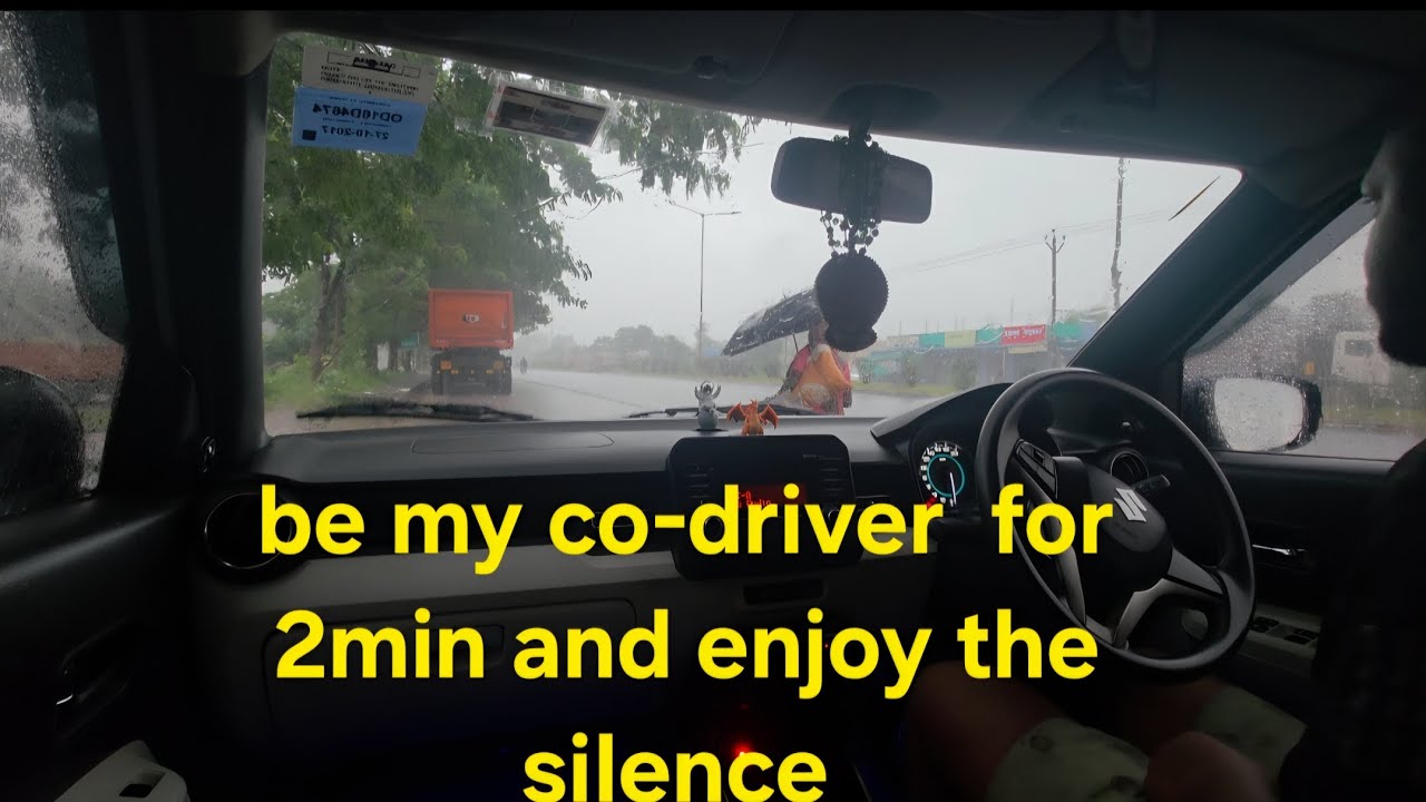 Be my co-driver and  enjoy the ride