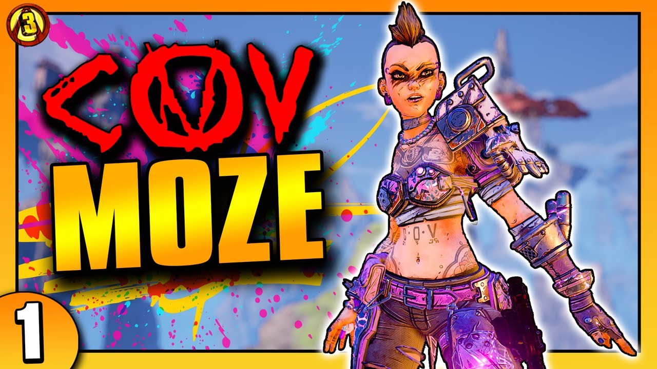 Borderlands 3 | CoV Allegiance Moze Funny Moments and Drops | Day #1
