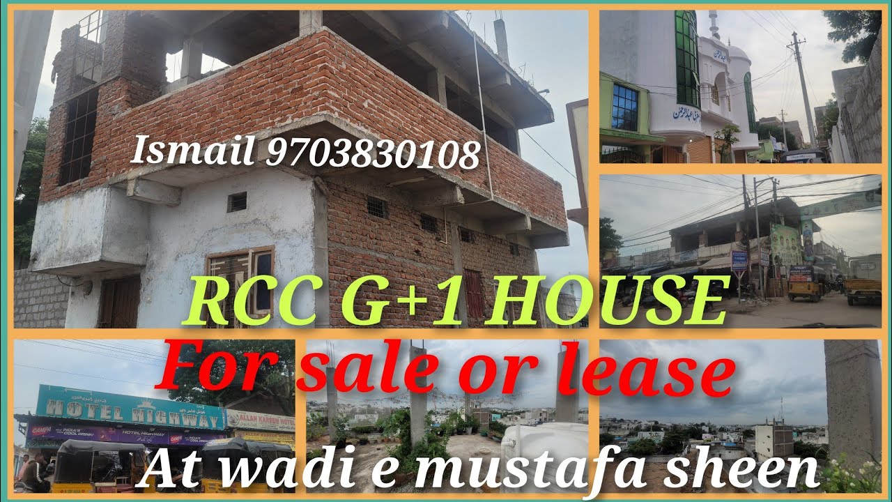 Rcc G +1 House for sale or lease at wadi mustafa near nadi hotel con for more